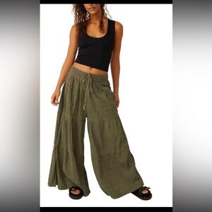 Free People PARADISE Wide-Leg Pants